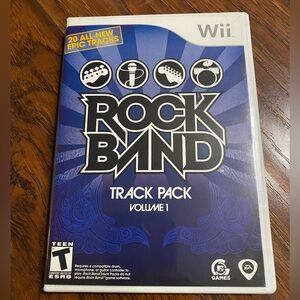 Wii Rockband Track Pack volume 1